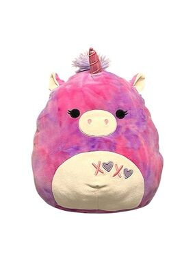 Squishmallows Tie-Dye Unicorn 12”